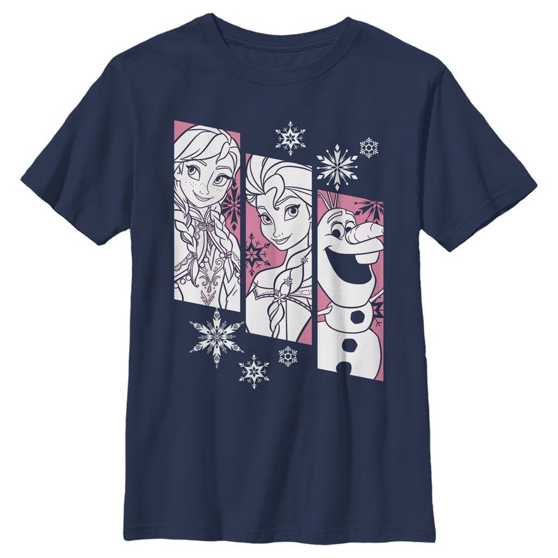 Boy's Frozen Trio T-Shirt, 1 of 4