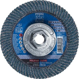 Pferd  Fiber Disc,4 1/2 in Dia,5/8in Arbor 67359 - 1 of 3