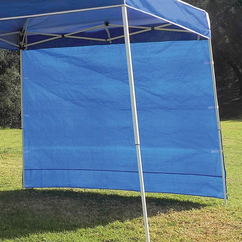 Z-Shade 10' x 10' Instant Canopy Tent Sidewall Accessory Only, Blue (4 Pack), 5 of 7