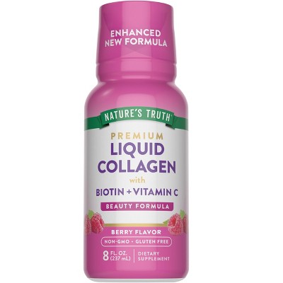 Nature's Truth Liquid Collagen | Berry Flavor | 8 fl oz