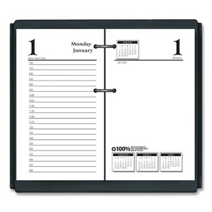 Economy Daily Desk Calendar Refill, 3.5 x 6, White Sheets, 12-Month (Jan to Dec): 2026 - 1 of 4