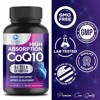 Co Q 10 Supplement - CoQ10 200mg Antioxidant, Heart Health Support & Energy Production - Coenzyme Q10 (Ubiquinone) Vitamins - 60 Softgels - 3 of 4