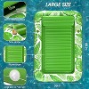 Jasonwell 4-in-1 Inflatable Tanning Lounger, Sun Tan Tub & Pool Raft, Water-Filled Mat for Adults & Kids (XL), Green - 3 of 4