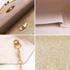 FATMOON Evening Clutch Purses,Sparkling Envelope Style with Detachable Chain - Lightweight and Luxurious Party Handbag with Magnetic Closure - 4 of 4