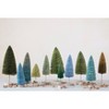 Storied Home Sisal Bottle Brush Tree with Wood Base, Blue Ombre - 4 of 4