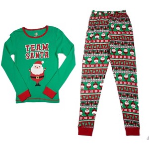 Just Love Girls Printed Pajama Sets - Snug Fitting Cotton PJ Tops & Bottoms for Girls - 1 of 3
