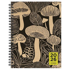 TF Publishing 8"x6.5" 2026 Mushroom Medium Weekly Monthly Planner - 1 of 4