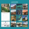 2026 Square Wall Calendar, Abandoned, 16-Month Arts & Antiques Theme with 180 Reminder Stickers (12x12 In) - 4 of 4