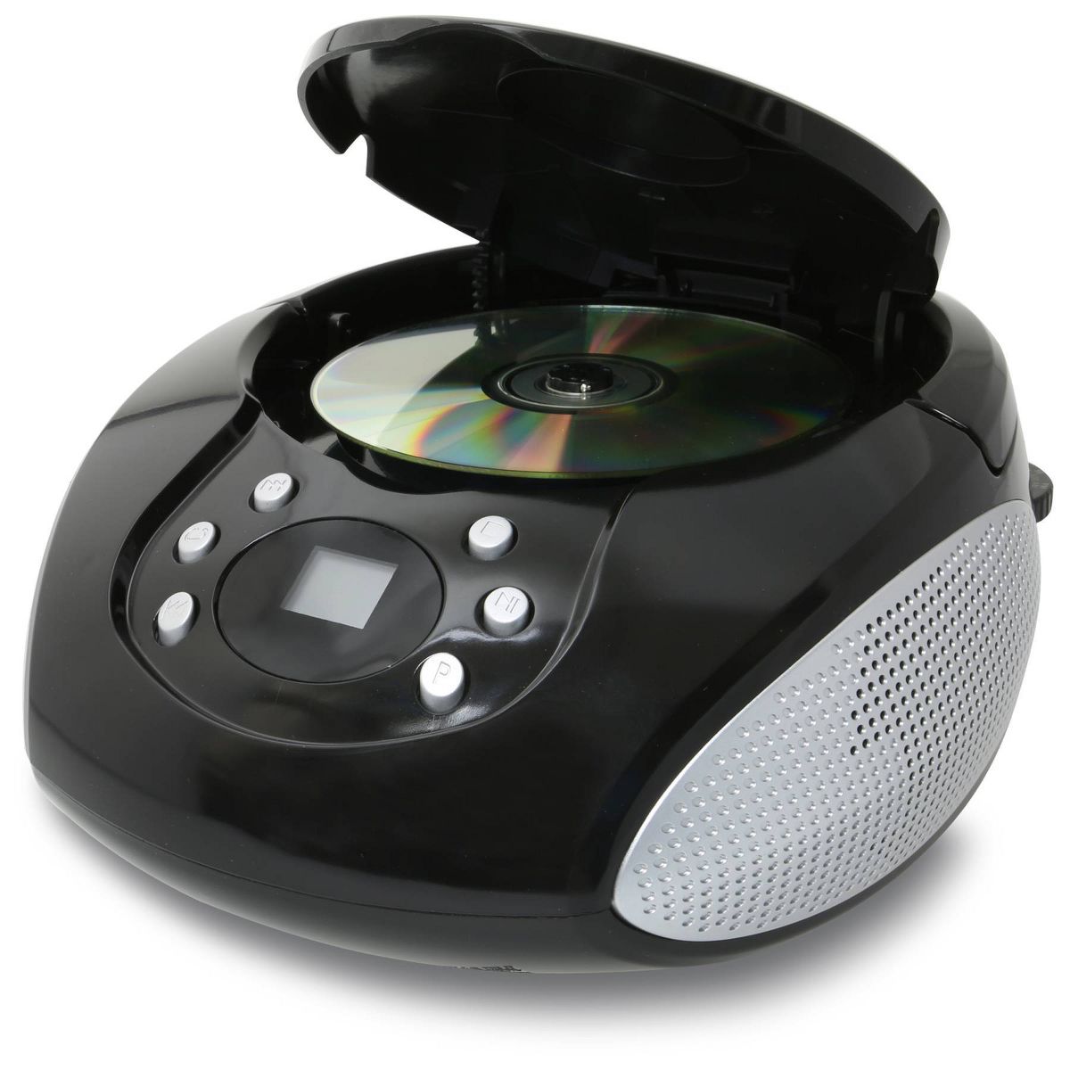 GPX CD, AM/FM, Line In Boombox - Black (BC112B): Portable Media Player with Built-In Speaker - thumbnail 4