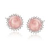 Ross-Simons 7-7.5mm Multicolored Cultured Pearl and .39 ct. t.w. Diamond Jewelry Set: 3 Pairs Of Earrings in Sterling Silver - 4 of 4