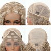 Jessie's Wig Fluffy Curly 13*3.5 Synthetic Lace Wigs Balayage Brown Blonde 22 Inch 1 Pc/Pack - 3 of 4