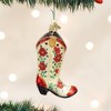 Old World Christmas Blown Glass Ornament for Christmas Tree, Cowgirl Boot - 2 of 2