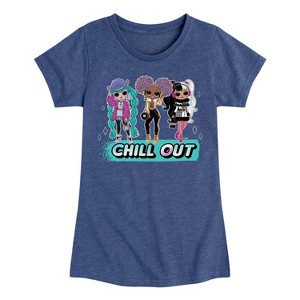 Girls' - LOL Surprise! - Winter Dolls Fitted Short Sleeve Graphic T-Shirt - 1 of 4