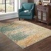 Oriental Weavers Carson 9654B Blue/ Orange Indoor Area Rug - 7'10" x 10' - 2 of 4