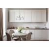 Elegant Lighting Carmella 6 lights pendant in chrome - 2 of 4