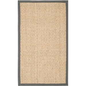 Natural Fiber Basket Weave  NF114 Power Loomed Indoor Rugs - Safavieh - 1 of 4