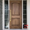 Modern Gold Push Pull Door Handle – Long Stainless Steel Handle for Glass, Shower, Barn, or Wooden Doors – Contemporary Entry Handle for Home - 3 of 4