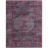 Unique Loom Mangata Melissa Border Washable Indoor Flatweave Woven Area Rug - 2 of 4