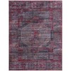 Unique Loom Mangata Melissa Border Washable Indoor Flatweave Woven Area Rug - image 2 of 4