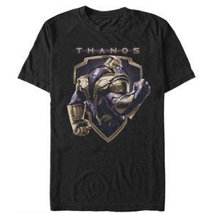 Men's Marvel Avengers: Endgame Thanos Classic Shield T-Shirt - 1 of 4