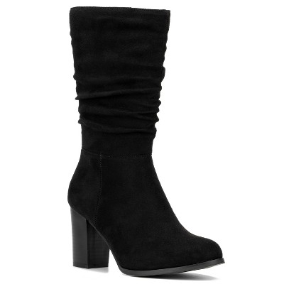 New York & Company Women's Amena Boot - 8, BLACK