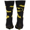 Adult Batman History of Logos Crew Socks - 3 of 4