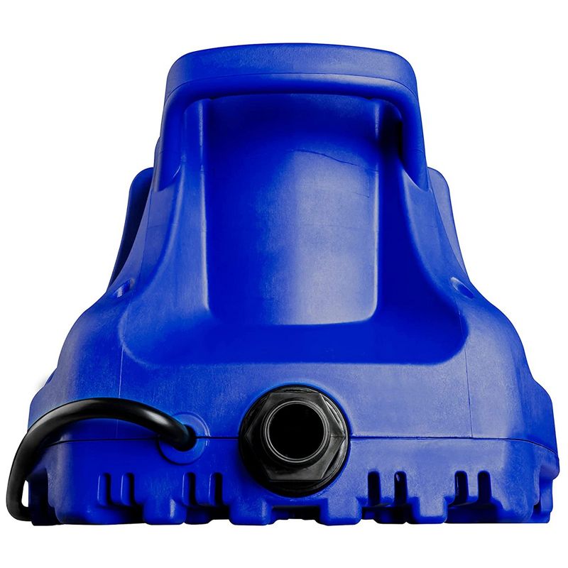 Little Giant 14942691 Swimming Pool Cover Automatic Submersible Excess Water Pump with Carrying Handle and 25' Electrical Cord - Blue, 3 of 8