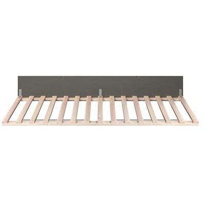 Nantucket Twin Gray Wood Frame Platform Trundle Bed