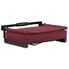 Emma and Oliver Set of 2 500 lb. Rated Lightweight Stadium Chair with Ultra-Padded Seat - 3 of 4