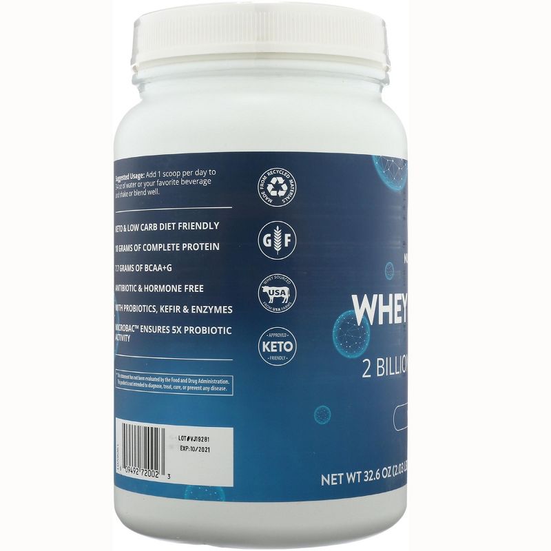 MRM Natural Whey Protein Powder - Rich Vanilla 32.6 oz, 4 of 5