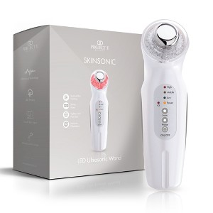 SkinSonic LED Ultrasonic Wand by Project E Beauty | LED Light Therapy | Vibration Therapy | Collagen Boost | Anti-Aging | Anti-Ance | Anti-Blemish - 1 of 4