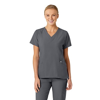 Wink W123 Women's Stylized V-Neck Scrub Top