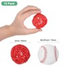 Unique Bargains Wicker Rattan Decorative DIY Crafts Balls 2 Inch 15 Pcs - 2 of 4