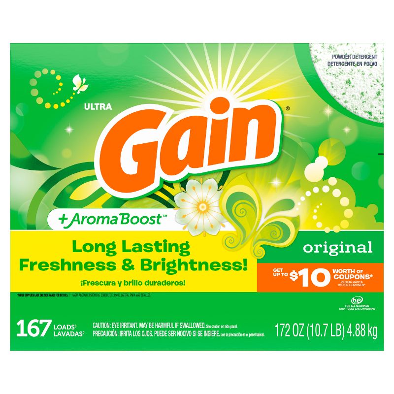 Gain Original Powder Laundry Detergent, 1 of 11