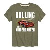 Boys' - Hot Wheels - Rolling Into Kindergarten Short Sleeve Graphic T-Shirt - 2 of 4