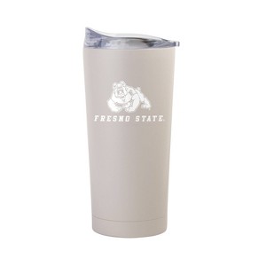 NCAA Fresno State Bulldogs Sand Powder Coat Tumbler - 20oz - 1 of 2
