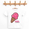 The Juniper Shop SmileyWorld Cool Summer Ice Cream Pink Youth Short Sleeve Tee - 3 of 4