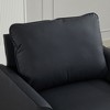 NicBex Set of 2 Accent Chair,Upholstered Single Sofa Chair with Breathable Faux Leather,Soft Cushion,Armchair for Living Room,Balcony,Bedroom - 3 of 4