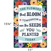 Teacher Created Resources® Wildflowers Positive Sayings Small Poster Pack, 11" x 15-3/4", Pack of 12 - 2 of 4