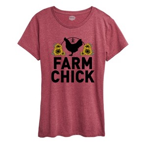 Women's - Case IH - Farm Chick Always In Style Short Sleeve Graphic T-Shirt - 1 of 4