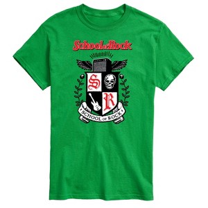 Men's - School of Rock - School Crest Short Sleeve Graphic T-Shirt - 1 of 4