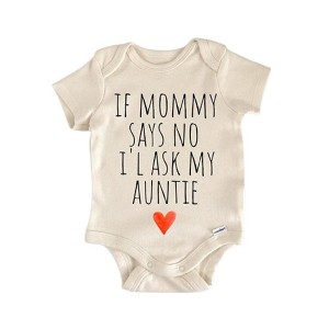Auntie Aunt - Baby Boy Girl Clothes Infant Onesie® Funny Cute Newborn GS1 - 1 of 1