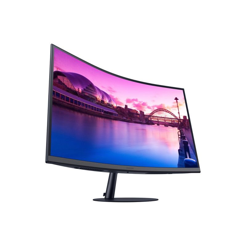 Samsung - 27&#34; 1000R 75Hz Curved FHD Monitor with Speakers, 3 of 15