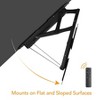 Mount-It! Motorized Ceiling TV Mount With Remote | Electric Flip Down Pitched Roof Mount Fits 32 to 55 Inch Flat Screen TVs and Monitors | Black - 3 of 4