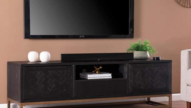 Dogafte Reclaimed Wood TV Stand for TVs up to 63&#34; Black - Aiden Lane, 2 of 12, play video