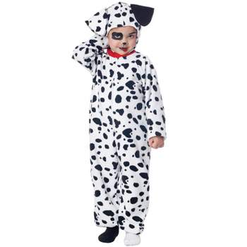 California Costumes Dalmatian Puppy Fleece Jumpsuit Toddler Costume