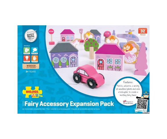 Bigjigs Rail Fairy Accessory Expansion Pack Wooden Railway Train Set Accessory