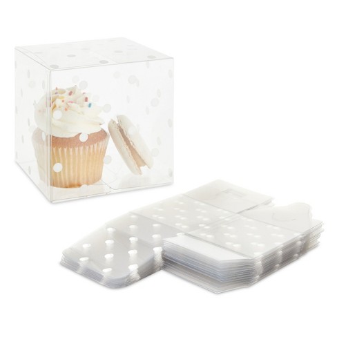 Choose From 13 Colours Wedding Cake Slice Boxes Favour Cupcake Gift Party Box 
