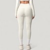 Anna-Kaci Active Women's High Waist Full Length Leggings with Side Pockets and Wide Waistband - 4 of 4