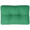 vidaXL Pallet Cushion Green 19.7"x15.7"x4.7" Fabric - 2 of 4